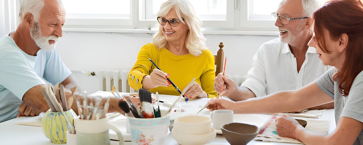Art & Craft Ideas for Seniors with Limited Mobility