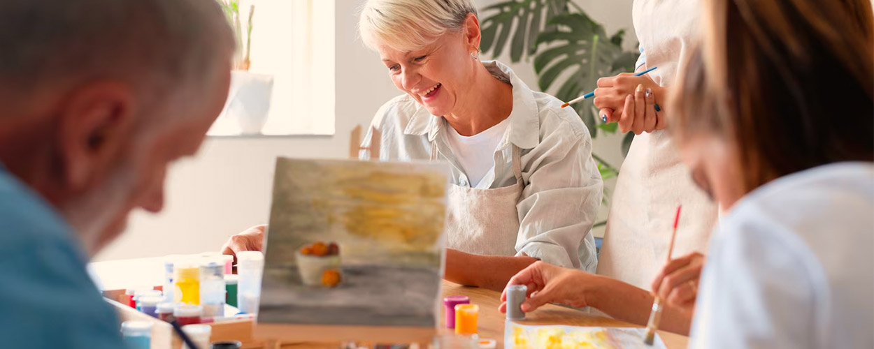 Art activities for seniors citizens