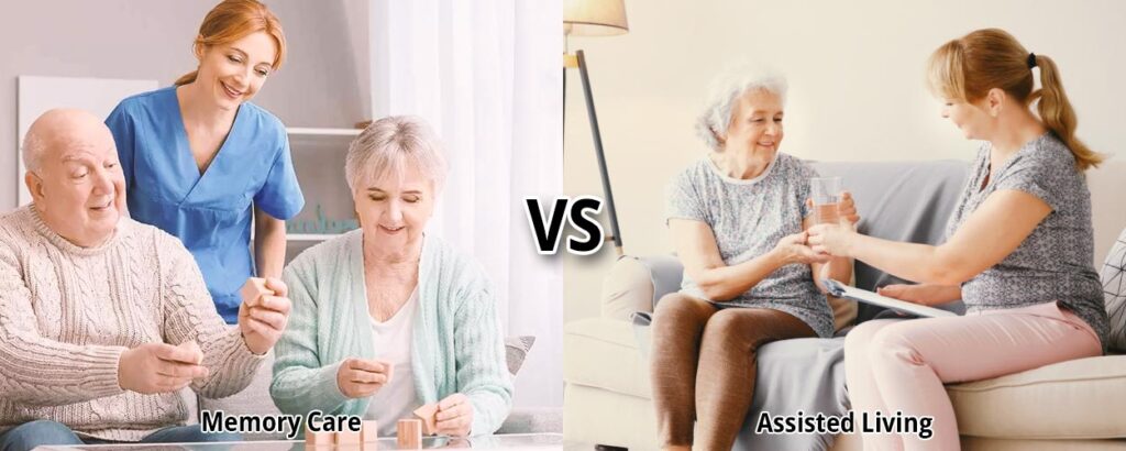 What are Difference Between Assisted Living & Memory Care