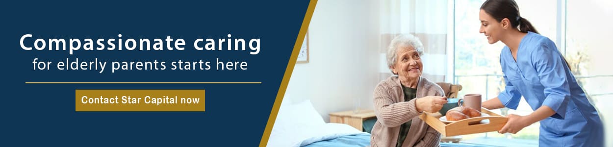 Caring for elderly parents at home