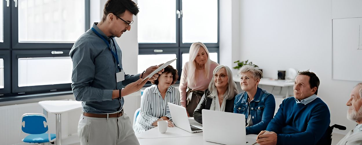 Digital literacy classes for seniors