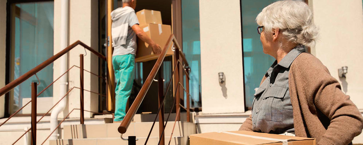 Emergency moving assistance for seniors