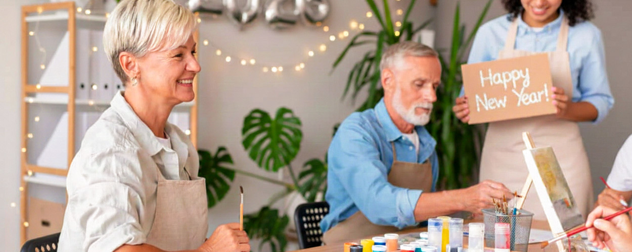 New year activities for dementia patients