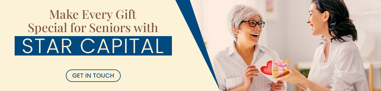 Presents for senior citizens