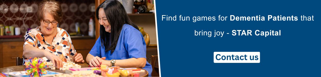 Simple games for dementia patients