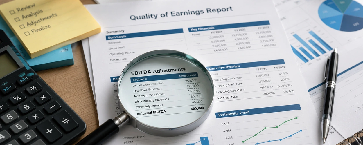 What Is a Quality of Earnings (QoE) Report